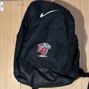 Liberty University Nike Black Backpack with Logo